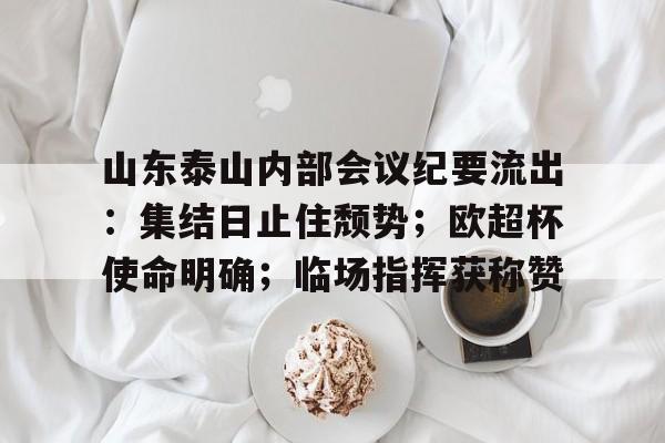 山东泰山内部会议纪要流出：集结日止住颓势；欧超杯使命明确；临场指挥获称赞的简单介绍-爱游戏移动平台